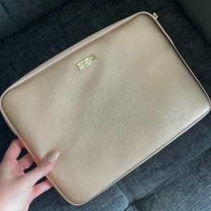 Kate spade rose gold 11” laptop sleeve